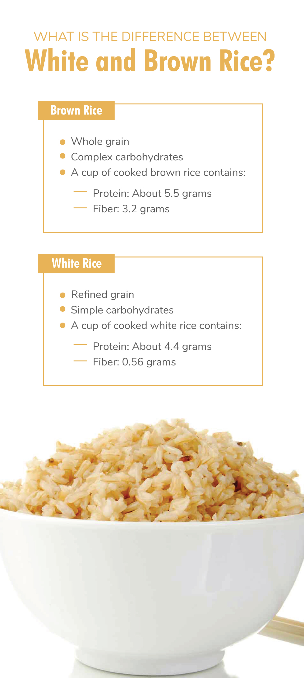 What Is the Difference Between White and Brown Rice?