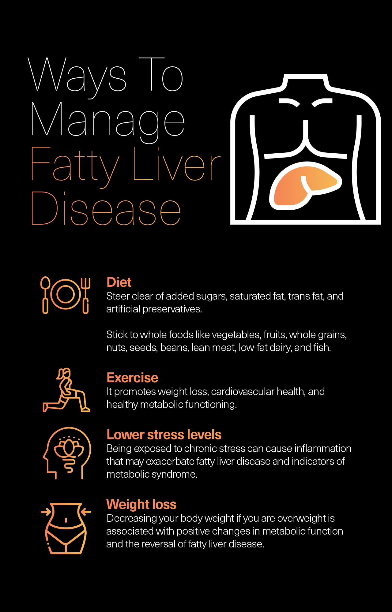 Ways To Manage Fatty Liver Disease