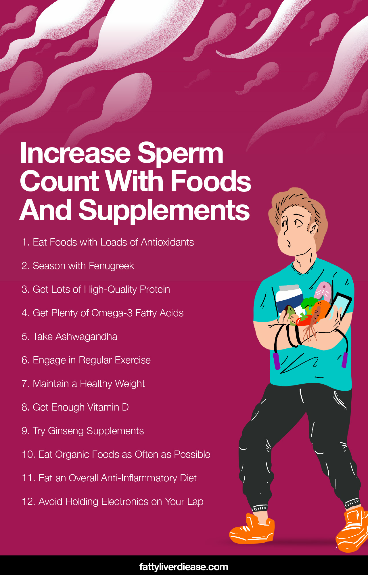 Increase Sperm Count With Foods And Supplements